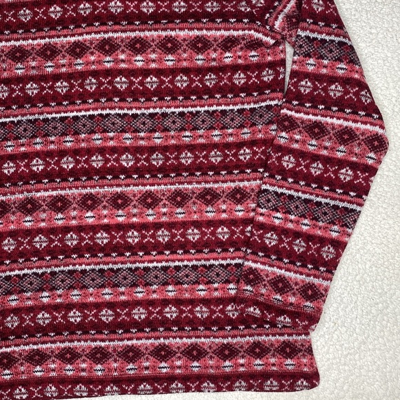 Columbia Fair Isle Full Zip Hoodie: Size Medium - Picture 9 of 10